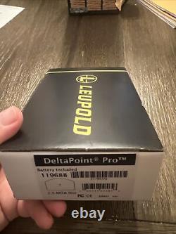 Leupold 119688 DeltaPoint Pro Reflex 2.5 MOA Dot Red Dot