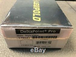 Leupold 179585 DeltaPoint Pro Black 2.5 MOA Red Dot Sight Night Vision Ready