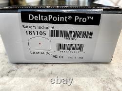 Leupold DeltaPoint Pro 6 MOA Dot Sight Black Matt
