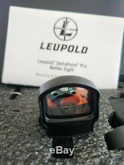 Leupold DeltaPoint Pro Reflex Sight NEW 2.5 MOA Red Dot, Matte Black 119688