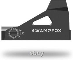 Micro Reflex Justice 1x27mm Red Dot Sight (RMR Pistol Cut) 3 MOA For Swampfox