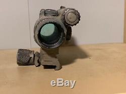 Military Surplus Aimpoint 11972 CompM4 1 x 2 MOA Red Dot