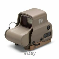NEW EOTech HOLOGRAPHIC WEAPON SIGHT EXPS3-2 TAN 2 1-MOA RED DOT 65 MOA RING