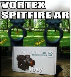 NEW Vortex Spitfire 1x Prism Dot Sight DRT MOA Green / Red Reticle SPR-200