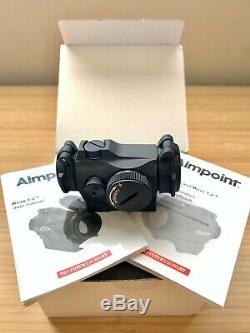 New Aimpoint Micro T-2 T2 2 MOA NV Red Dot Sight with No Mount Reflex 200180