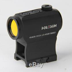 New Holosun HS403B Red Dot Sight 2 MOA Dot With 1/3 Co-Witness and Low Mount