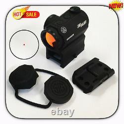 New Sig Sauer Romeo 5 1x20mm 2 MOA Red Dot Sight with Mounts SOR52001