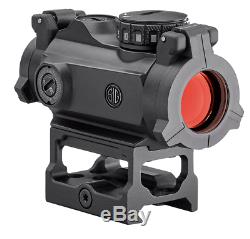 New Sig Sauer Romeo-MSR Red Dot Sight 2 MOA With Riser SOR72001