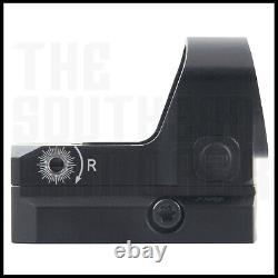 Open Reflex Red Dot Pistol Sight For Psa Dagger Doctor Slide Cut 6 Moa Big Lens