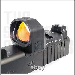 Open Reflex Red Dot Pistol Sight For Sig P320 P226 Doctor Slide Cut 6moa Dot