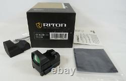 RITON X3 Tactix PRD 3-MOA Red Dot Sight with Pic Rail Mount / RMR Print (3TPRD)