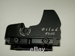 Rifle scope Sight VOMZ Pilad P1x42 weaver mount Red Dot Collimator 3 MOA NEW
