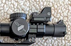 Riton Optics X3 Tactix PRD V2 3MOA Red Dot Sight 3TPRD2 with30mm ring scope mount