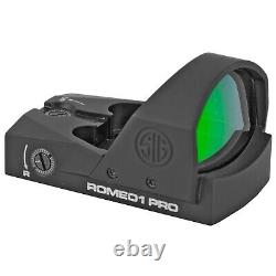 SIG SAUER ROMEO 1PRO 1x30mm Red Dot Sight, 6 MOA Dot Reticle, Black, SOR1P101