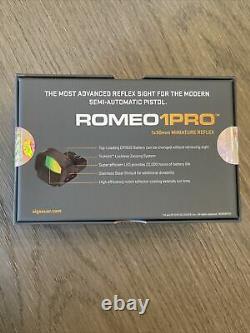 SIG SAUER ROMEO 1PRO 1x30mm Red Dot Sight, 6 MOA Dot Reticle, Black, SOR1P101