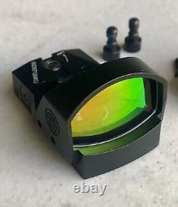 SIG SAUER Romeo1Pro 1x30mm 6MOA Red Dot Reflex Sight Black NEW with Tool & Battery