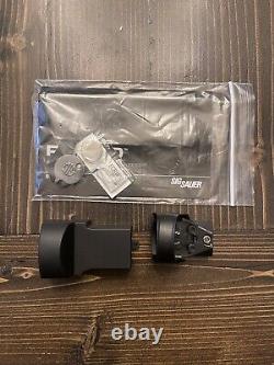 SIG SAUER Romeo1Pro SOR1P100 1x30mm Red Dot Sight 3MOA Dot with Steel Shroud