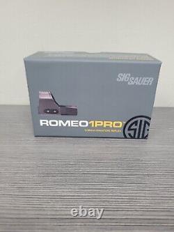SIG SAUER Romeo1 Pro 1x30mm 3-MOA Red Dot Reflex Sight MOTAC (SOR1P100)