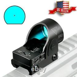 SRO Red Dot Sight Scope Reflex Tactical Moa 20mm Hunting Rmr Glock Pistol CLONE