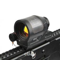 SRS 1x38 Red Dot Sight Solar Hunting Reflex Scope QD Mount Fits 20mm Rail US