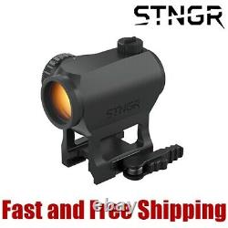 STNGR AXIOM II Optic 2 MOA Red Dot Reflex Sight with QD Mount for Picatinny
