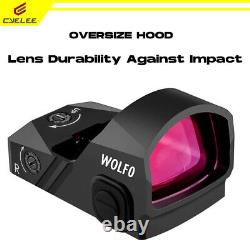 Shake Awake Red Dot Reflex Sight Cyelee WOLF0 RMR Cut for Glock 17 19 34 47 MOS