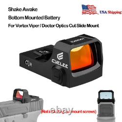 Shake Awake Red Dot Reflex Sight HAWK2 for Dagger Glock Vortex Viper Doctor Cut