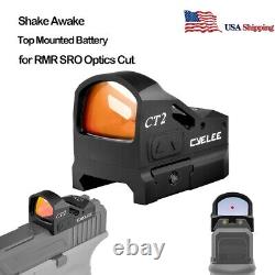 Shake Wake Red Dot Reflex Sight CT2 RMR Cut for Glock MOS PSA Dagger PDP CANIK