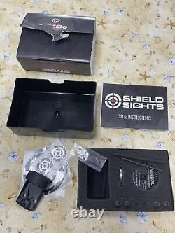 Shield Sights SMSC-4MOA-GLASS Mini Sight 4 MOA SMSc Footprint Pistol Red Dot