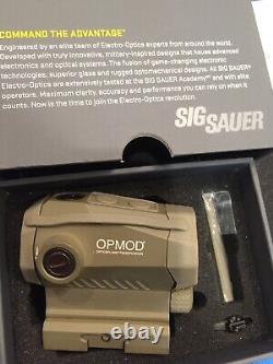 Sig Sauer OPMOD Romeo5 XDR 1x20mm Compact Red Dot Sight, 2 MOA Dot/65 MOA Circle
