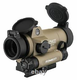 Sig Sauer OPMOD Romeo7 Full Size Red Dot Sight, 1x30mm, 2 MOA Red SOR71021-KIT1