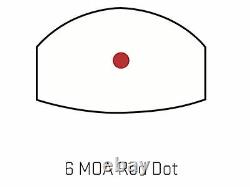 Sig Sauer ROMEO1 PRO 1X30mm 6 MOA Reflex Red Dot Sight Steel Shroud, FDE