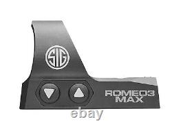 Sig Sauer ROMEO3 MAX 1X30 MM Red Dot Sight, 3 MOA Red Dot Reticle