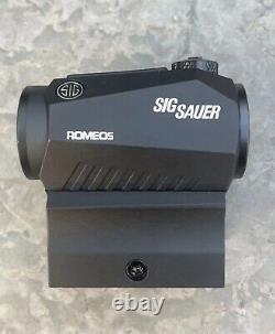 Sig Sauer ROMEO5 1x20mm 2 MOA Red Dot Sight with Mounts SOR52001