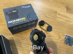 Sig Sauer ROMEO5 1x20mm Compact 2 MOA Red Dot Sight SOR52001 Romeo Optic Black