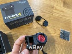 Sig Sauer ROMEO5 1x20mm Compact 2 MOA Red Dot Sight SOR52001 Romeo Optic Black