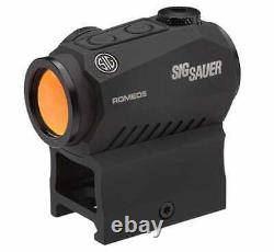 Sig Sauer ROMEO5 Compact Red Dot Sight 1X20MM, 2 MOA Dot, 1/2 MOA Adjustments, M