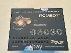 Sig Sauer ROMEO7 1x30mm Red Dot Sight with 2 MOA Dot Reticle SOR71001