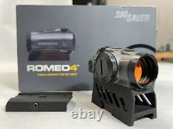Sig Sauer Romeo4A Red Dot 1x20mm In Original Box. 5MOA SOR41001