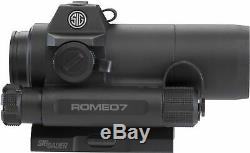 Sig Sauer Romeo7 Red Dot 1x30mm Full Size with 2 MOA, Graphite SOR71001
