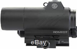 Sig Sauer Romeo7 Red Dot 1x30mm Full Size with 2 MOA, Graphite SOR71001