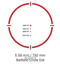 Sig Sauer Romeo8H Red Dot Sight, Ballistic Circle Dot, 0.5 MOA Adj, SOR81001