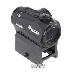 Sig Sauer Romeo 5 1x20mm 2 MOA Compact Red Dot Sight SOR52001 (High & Low Mount)