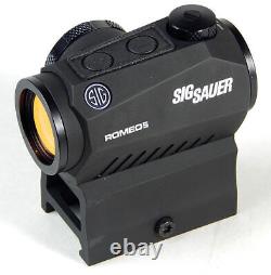 Sig Sauer Romeo 5 1x20mm 2 MOA Red Dot Sight with Mounts Black