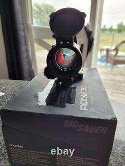 Sig Sauer Romeo 7 Red Dot Sight 1x30mm, SOR71001, 2 MOA Rail Scope