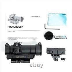Sig Sauer Romeo 7 Red Dot Sight 1x30mm, SOR71001, 2 MOA Rail Scope Graphite