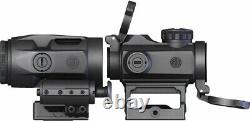 Sig Sauer Romeo-MSR Red Dot Sight 2 MOA With Juliet 3 Micro Magnifier SORJ72001