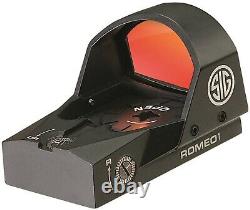 Sig Sauer SOR11000 Romeo1 Reflex Sight 1x30mm, 3 MOA Red Dot Reticle IPX7 Rating