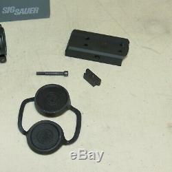 Sig Sauer SOR41301 ROMEO 4M Low Profile Red Dot 0.5 MOA Gun Scope (1x20mm) Used