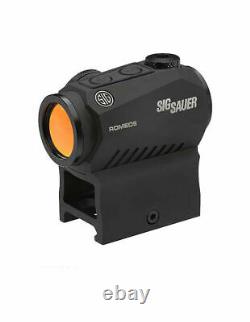 Sig Sauer SOR50000 Romeo5 1x20mm Compact 2 Moa Red Dot Sight, Black